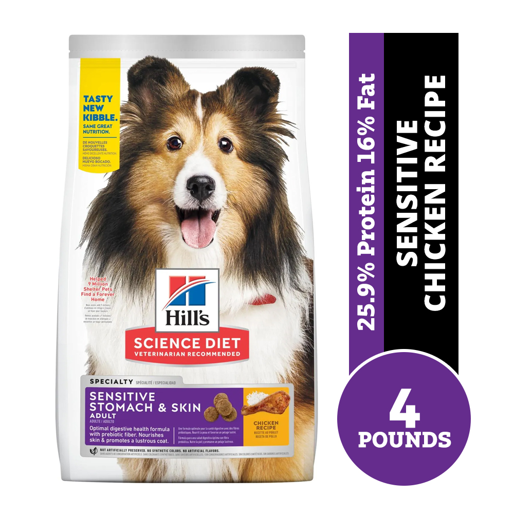 Hill's Science Diet Adult Sensitive Stomach Skin Chicken Recipe