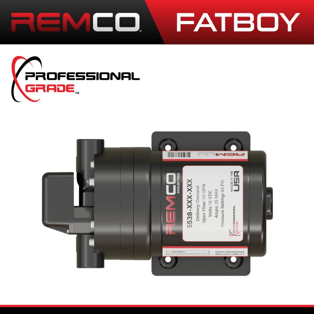 専用　　　　　　　　60s Ruff 'n Ready by REMCO Remco 4.0 GPM Demand Pump | 5536-1E1-82B | Barndoor Ag