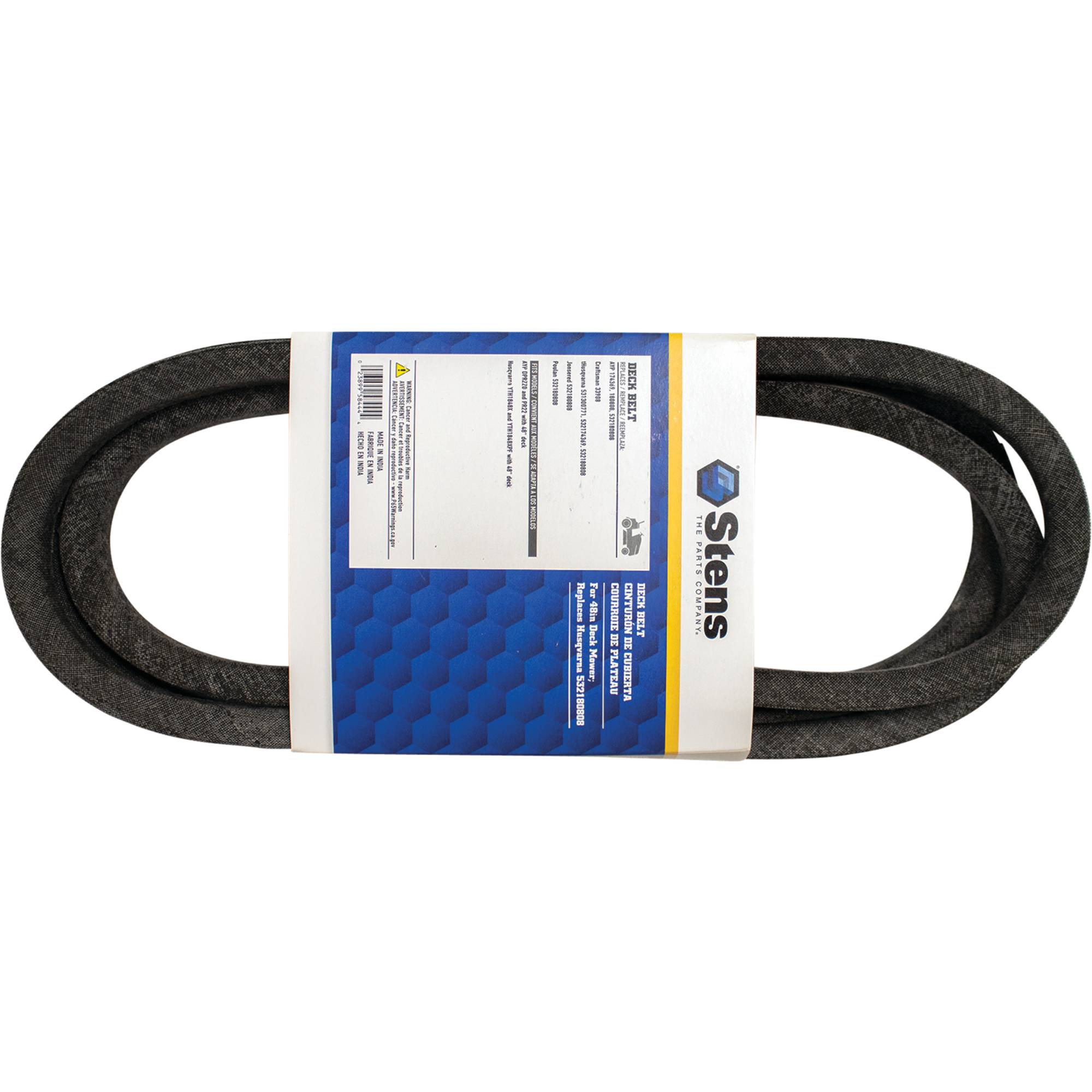 D&D PowerDrive 265-138 Replacement V-Belt – Fits STENS, B/5L 21/32 X 169in OC