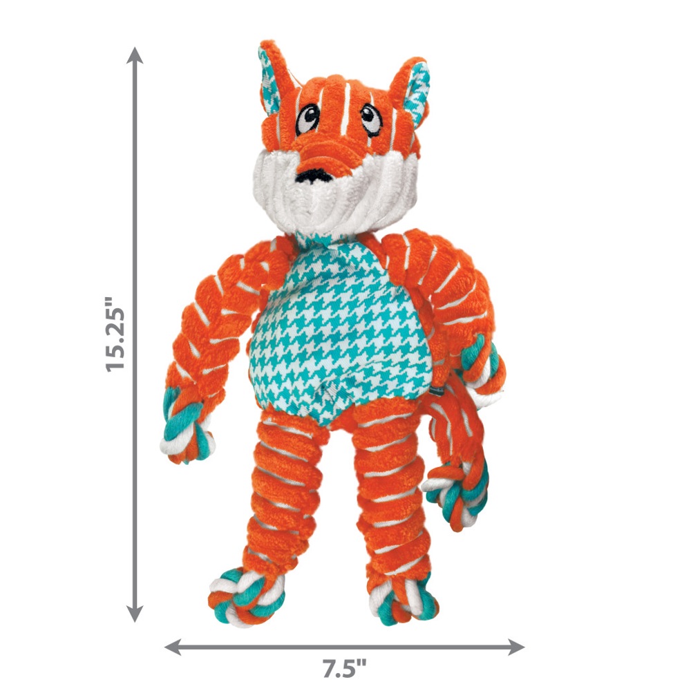 Kong Floppy Knots Fox, Medium/Large - NKF12 | Rural King