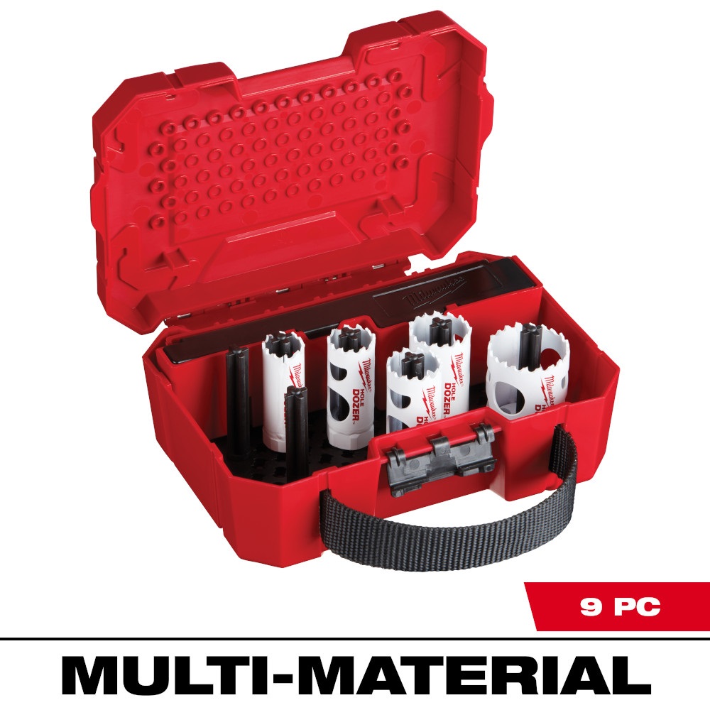 Milwaukee 8-Piece General Purpose Hole Dozer Hole Saw Kit - 49-22