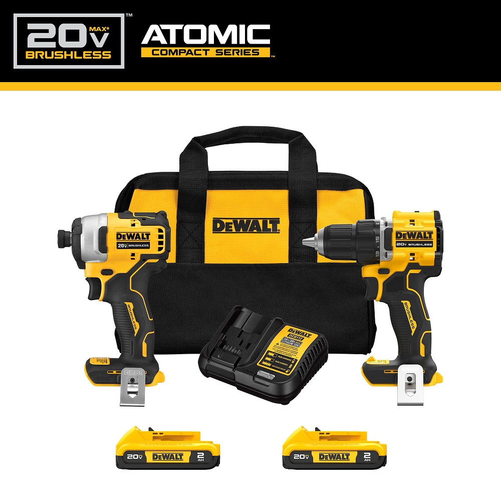 DEWALT® Atomic™ 20-Volt MAX Lithium-Ion Cordless Combo Kit
