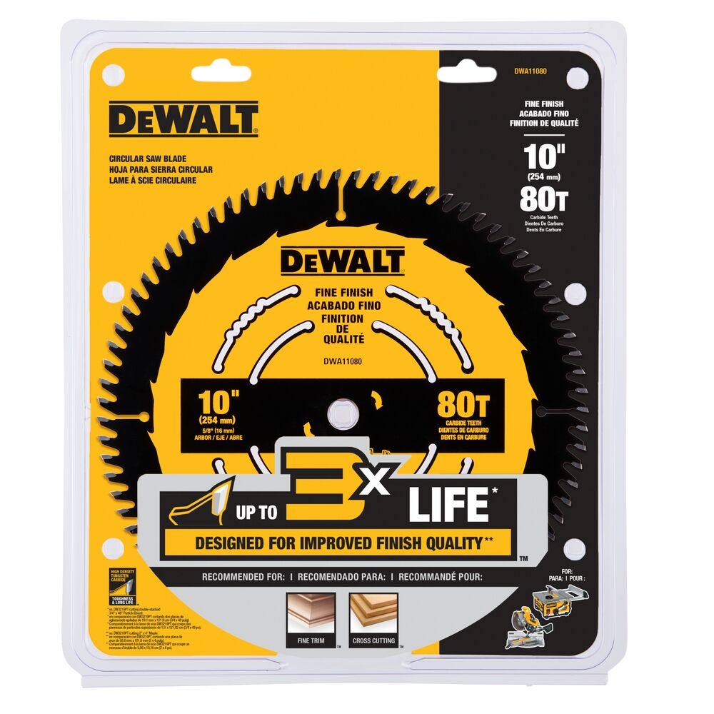DeWALT DT1942 Portable Construction Circular Saw Blade 184 X 30mm X 30T 01c Mp