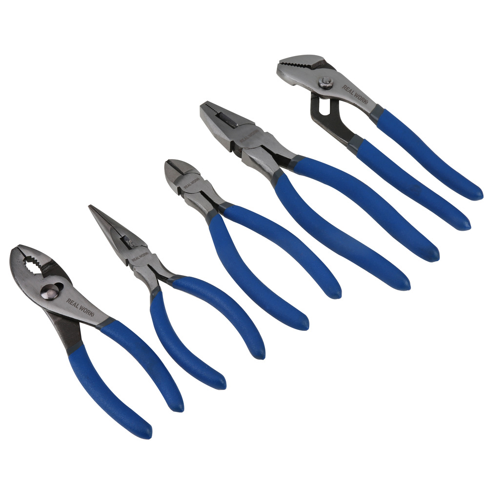 Real Work Tools™ 5 Piece Pliers Set RW-2432-002 | Rural King