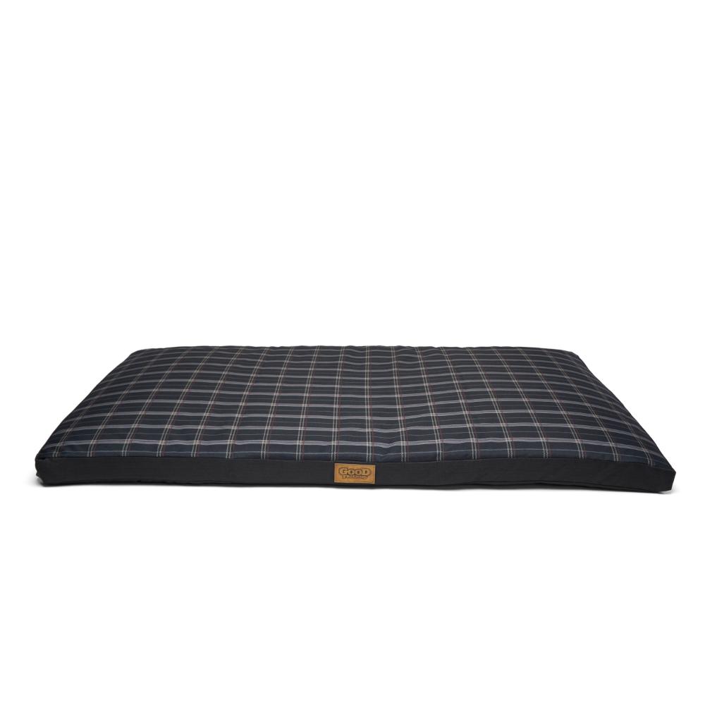 Good Friends Gray Water-Resistant Crate Dog Bed, 48x30