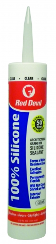 Red Devil Clear 100% Silicone Caulk - 826 | Rural King