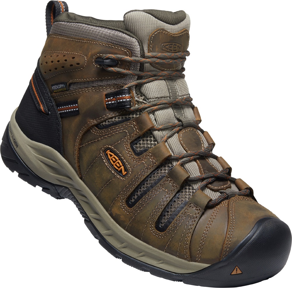 KEEN Utility - Botas De Trabajo Flint 2 Mid Para Mujer | Impermeables Y Antideslizantes