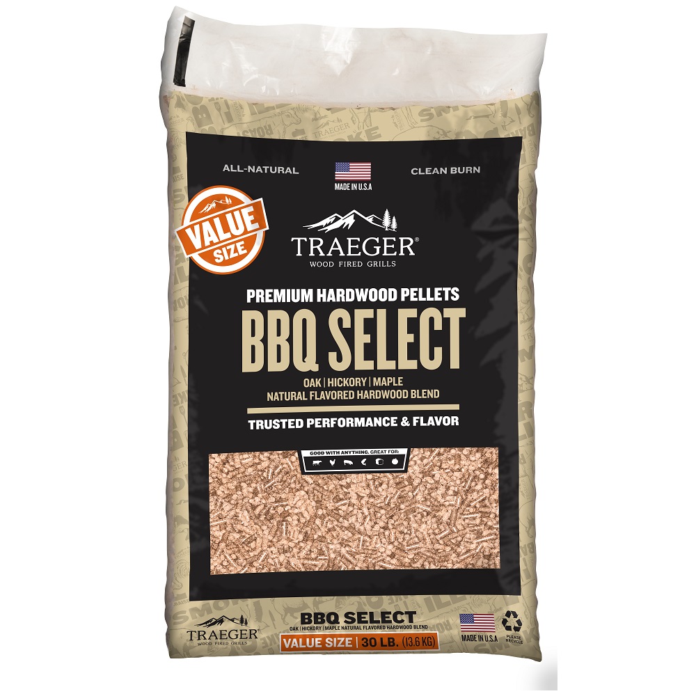 Traeger® BBQ Select Hardwood Pellets, 30 lb. Bag PEL359 Rural King