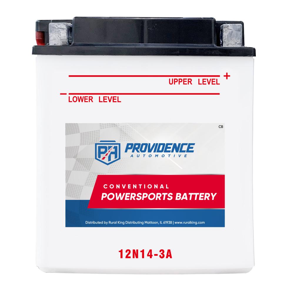 Providence Powersport Battery - MC & Snowmobile - 12N14-3A | Rural