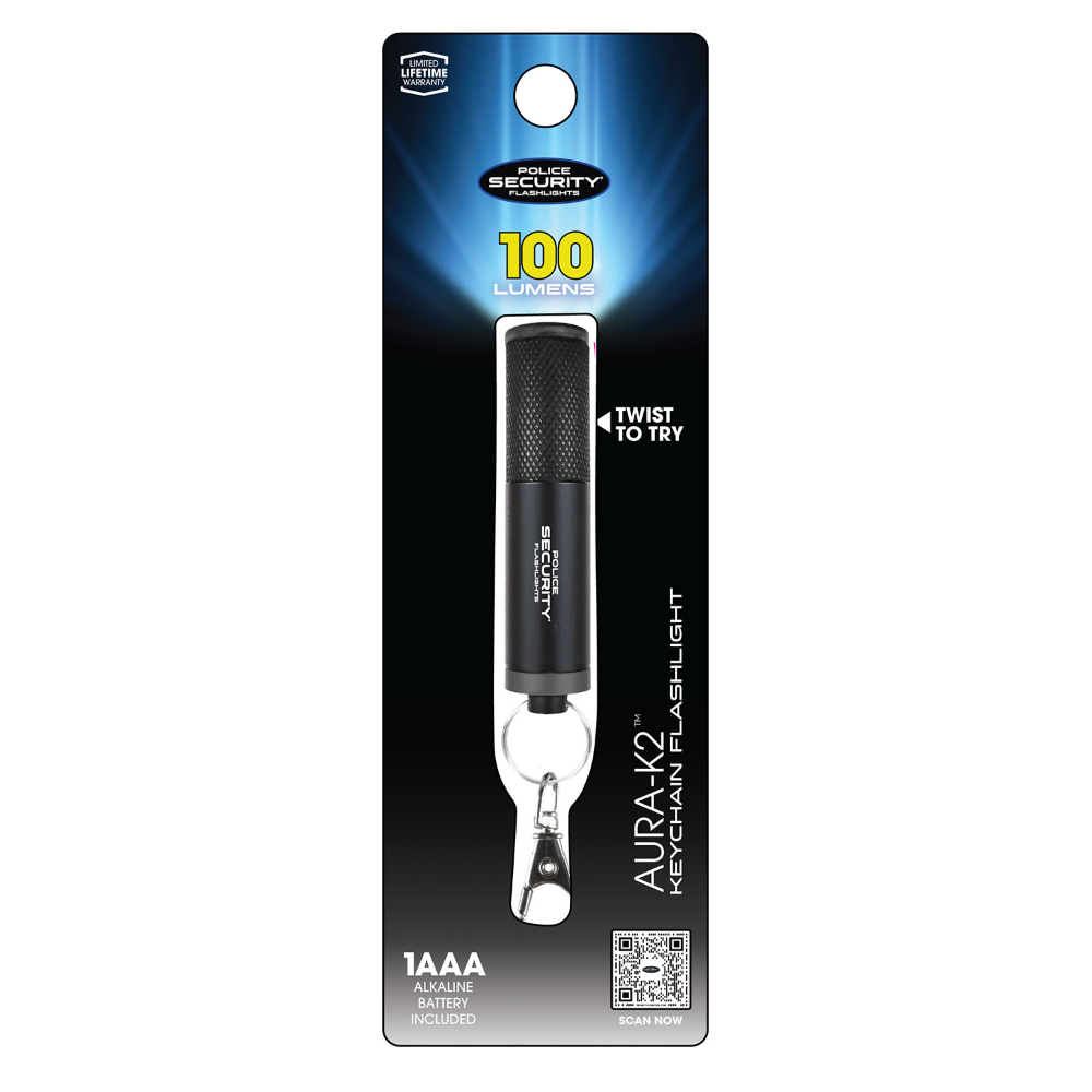 Police Security Aura K2 Keychain Flashlight | Rural King