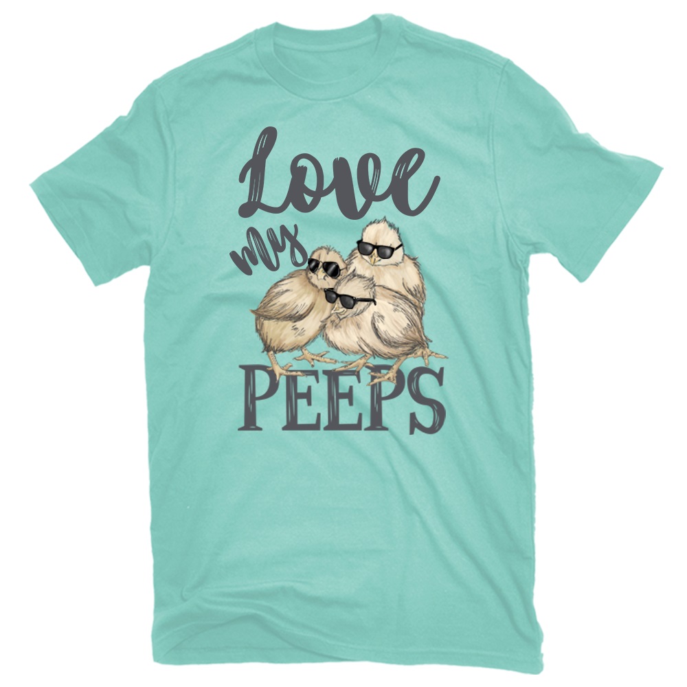 Pivotal Partners Chick Days Women's Love My Peeps Short Sleeve Promo T