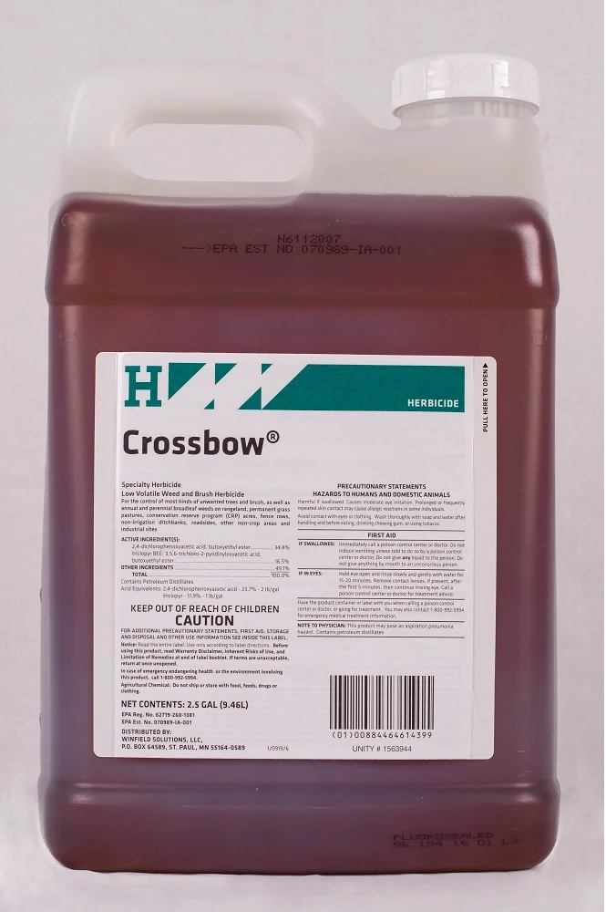 Crossbow Herbicide Weed & Brush Killer 2.5 Gallon 2.5GALCROSSB