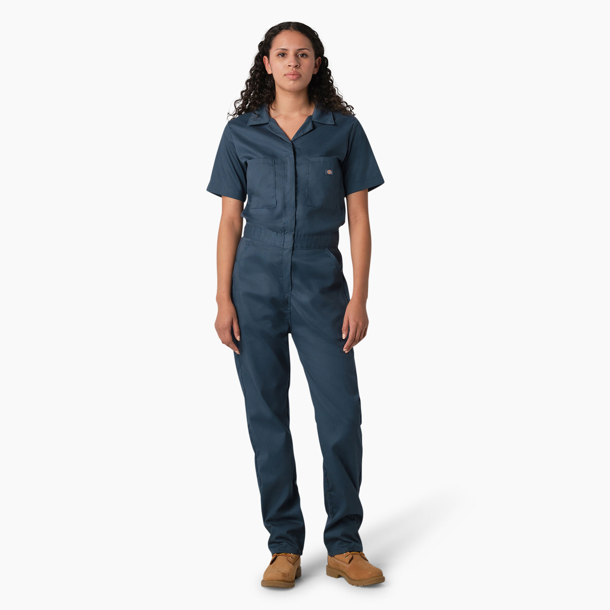 Dickies Womens Temp-Iq® Short Sleeve Flex Coverall, Moss Green