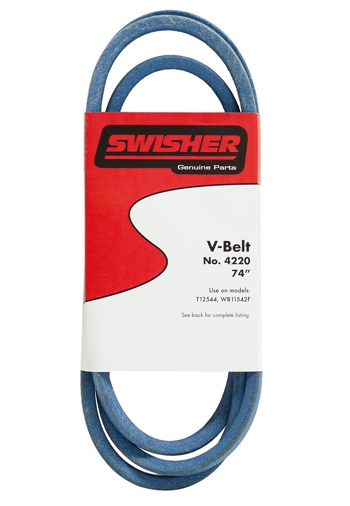 Swisher Replacement 74\" Blade Belt for Select 44\" Mowers 4220