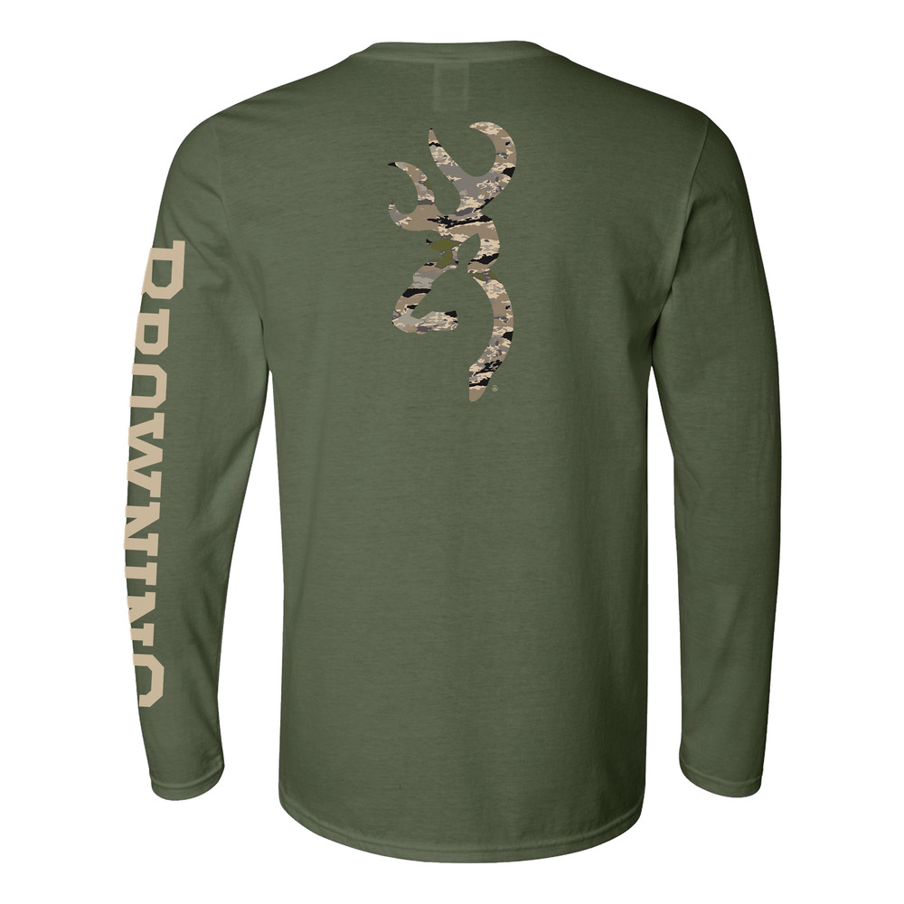 browning dress shirts Browning Mens Wasatch CB LS Camo Shirt - Tackle Shack Outdoors main image 0