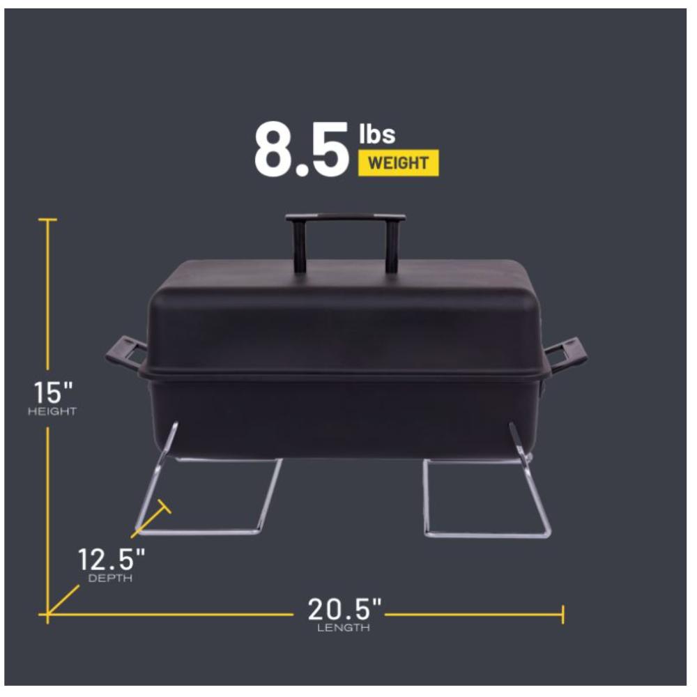 Char-Broil 190 Sq. Inch Portable Charcoal Grill | Rural King