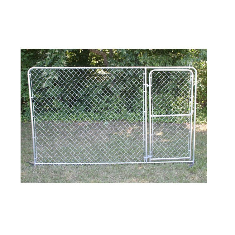 Stephens Pipe & Steel Dog Kennel Panel with Door 10 Foot x 6 Foot High