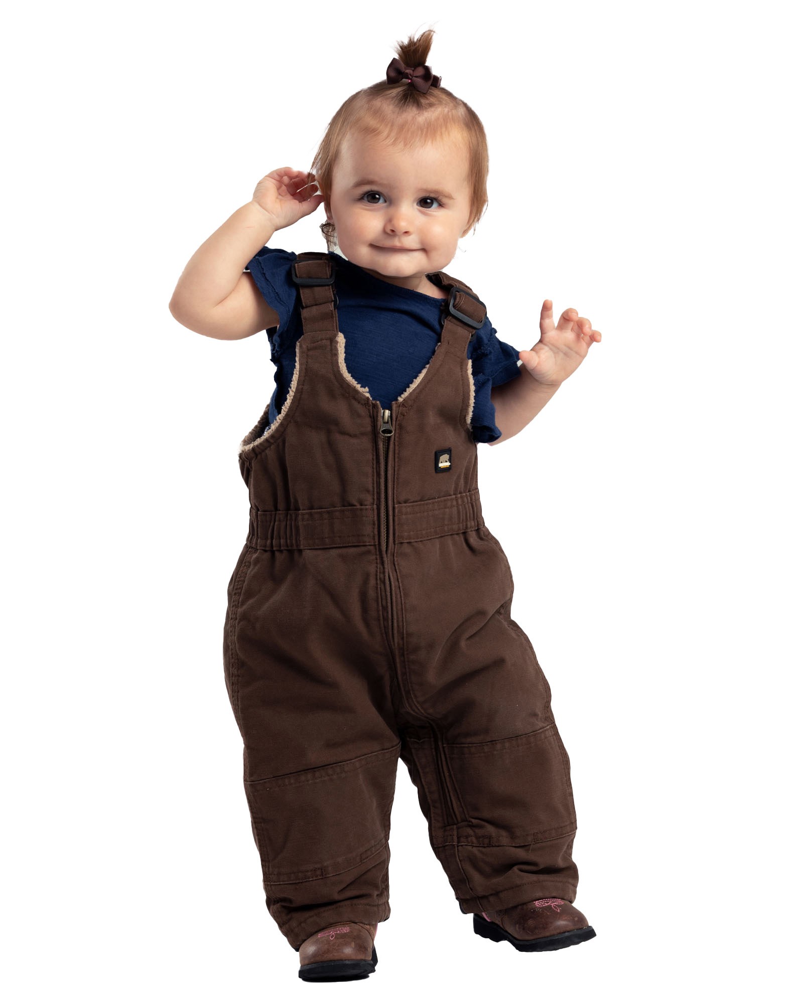 Berne Infant Lined Bib Overall BB22MBBR Rural King