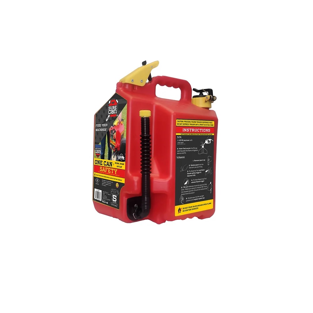SureCan Gasoline Type II Safety Can, 5 Gallon - SUR5SFG2 | Rural King