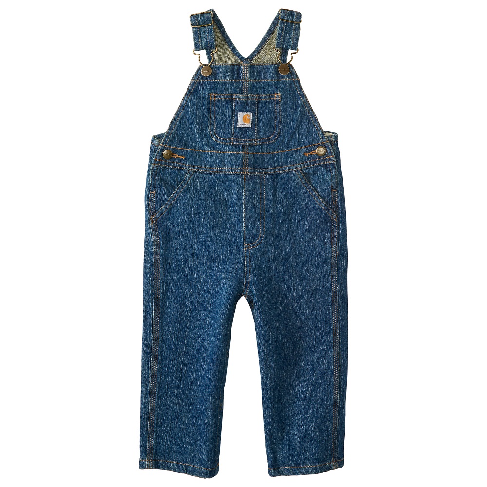 Carhartt® Infant Boys ITB Denim Bib Overalls, Blue CM8665 Rural King