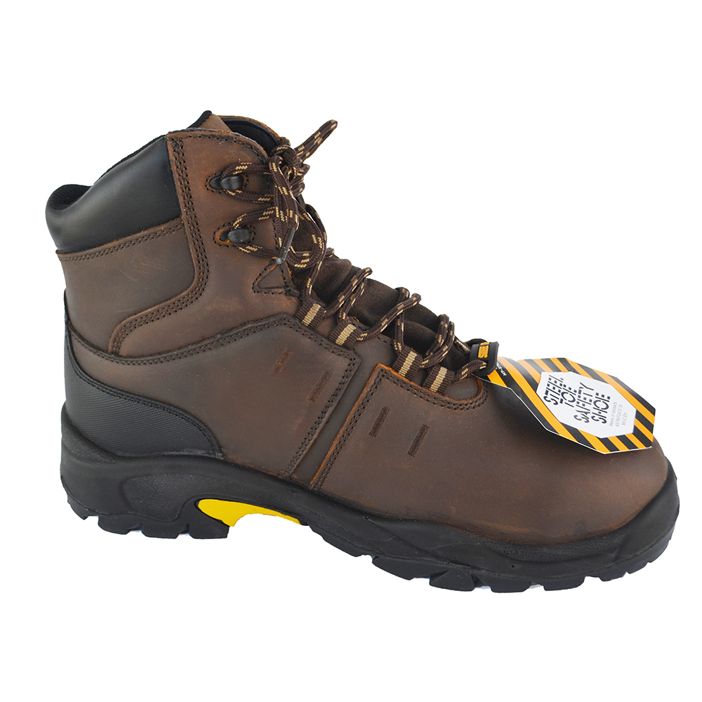 Lincoln Outfitters Men's Premium Work Boot Steel Toe Brown