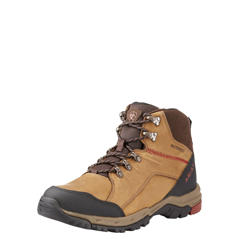 Ariat Men’s Skyline Hiking Boots Ariat Mens Skyline Boot | Summit H2O | Bitter Brown / Red  main image 4