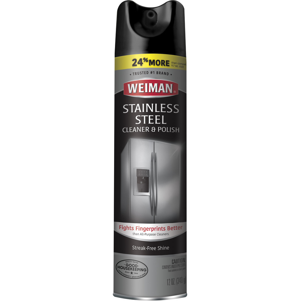 Weiman Stainless Steel Cleaner & Polish Aerosol, 12 oz Rural King