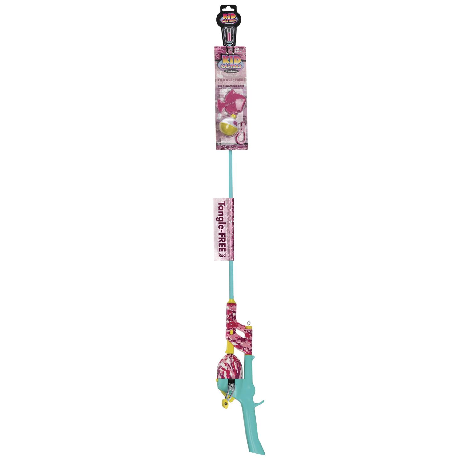 Kid Casters Tangle-Free Combo, Pink Camo | Rural King Kid Casters Tangle-Free Combo, Pink Camo | Rural King