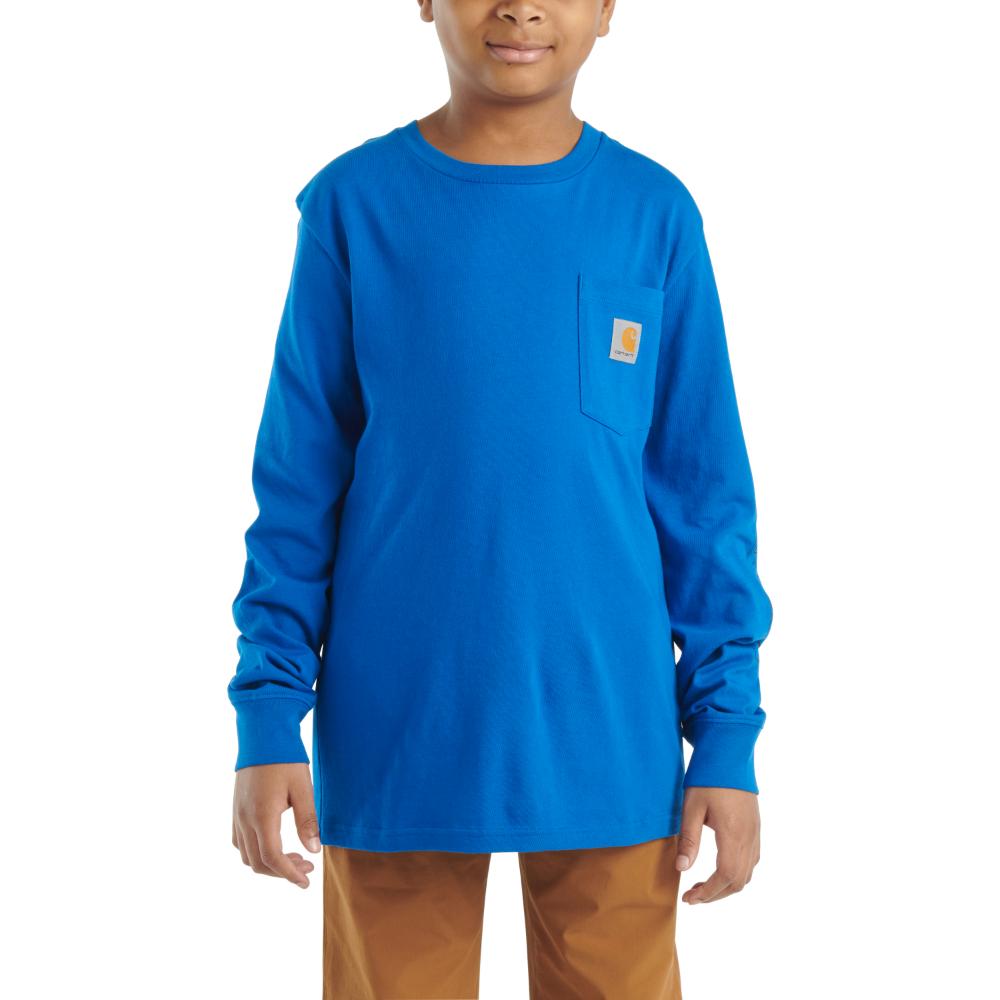 Carhartt Boy's Long-Sleeve Graphic Pocket T-Shirt - CA6596 | Rural