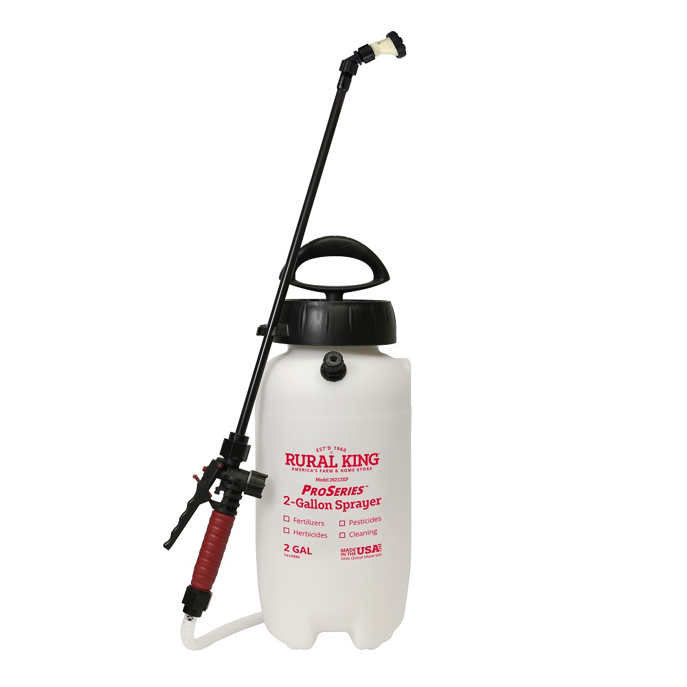 Rural King ProSeries™ MultiPurpose Poly Tank Sprayer, 2 Gallon 26212XP Rural King