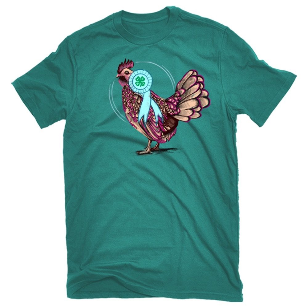 4H Ladies Show Chicken Short Sleeve TShirt 4HPL11 Rural King