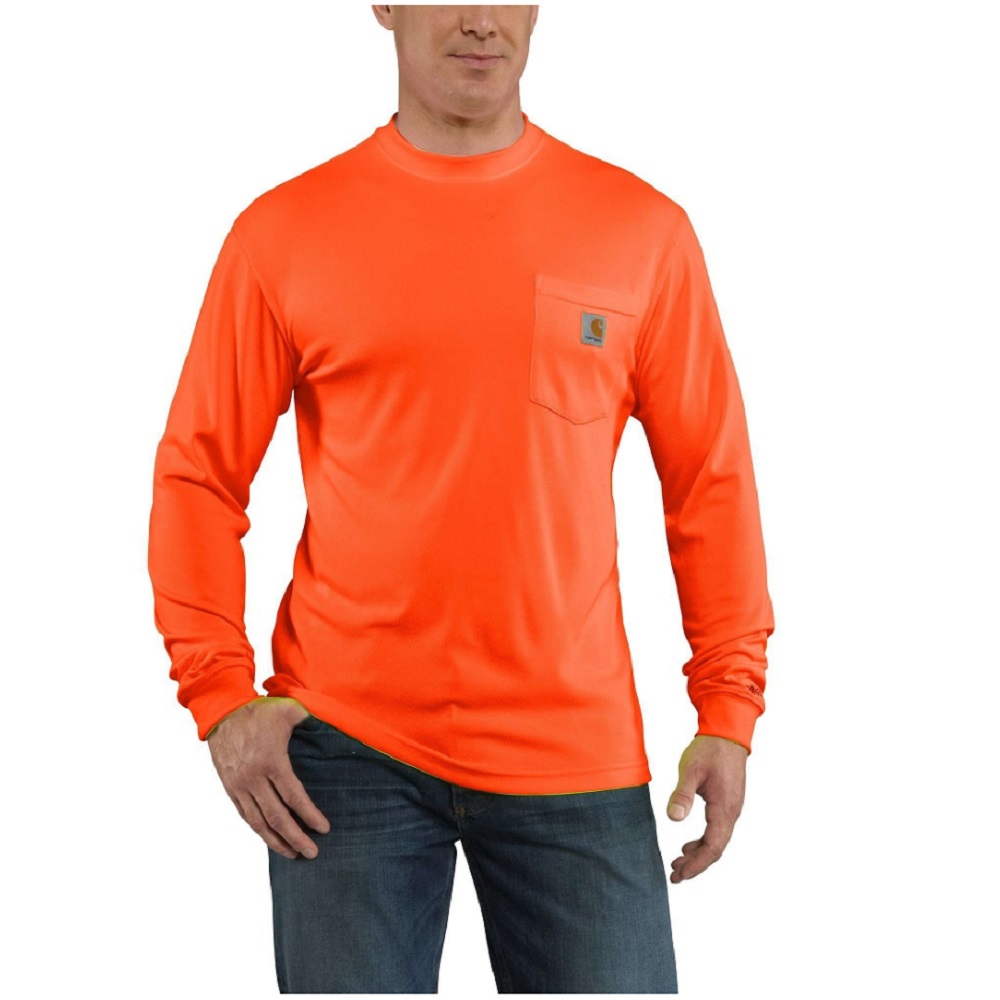 Carhartt® Men's Force High Visibility Color Enhanced Long Sleeve T