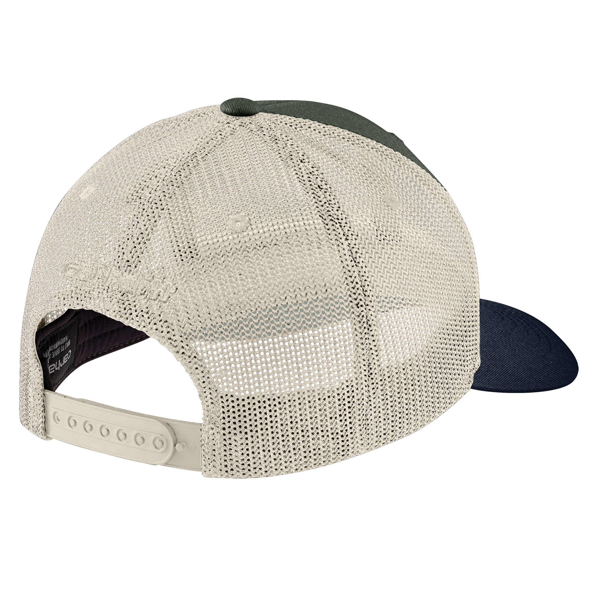 Carhartt カーキ Paul刺繍 Carhartt Canvas Mesh-Back C Patch Cap, Forestry Green - 106742-GI5