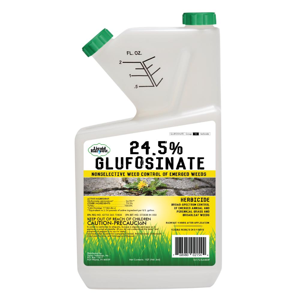 Liquid Harvest Glufosinate 24.5% Non-Selective Weed Control