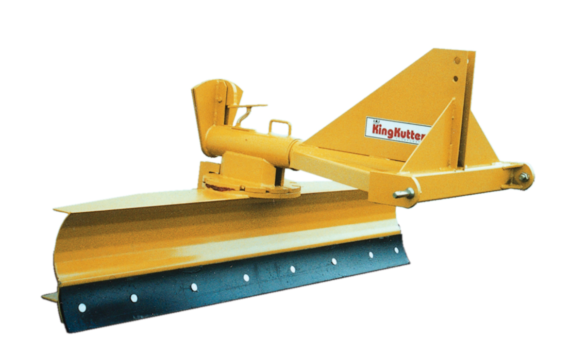 King Kutter 8' Heavy Duty Rear Blade, Yellow - HD-RB-96-YK | Rural