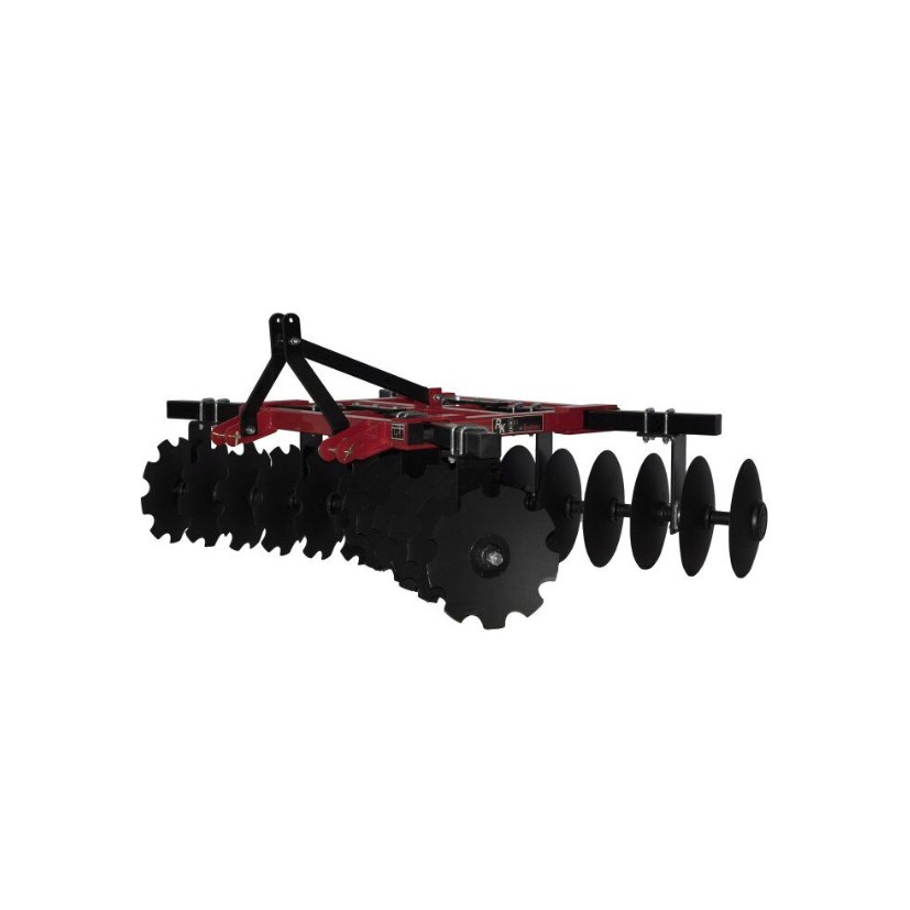 King Kutter 7.5' Professional Box Frame Disc Harrow, Red 1824GCBF