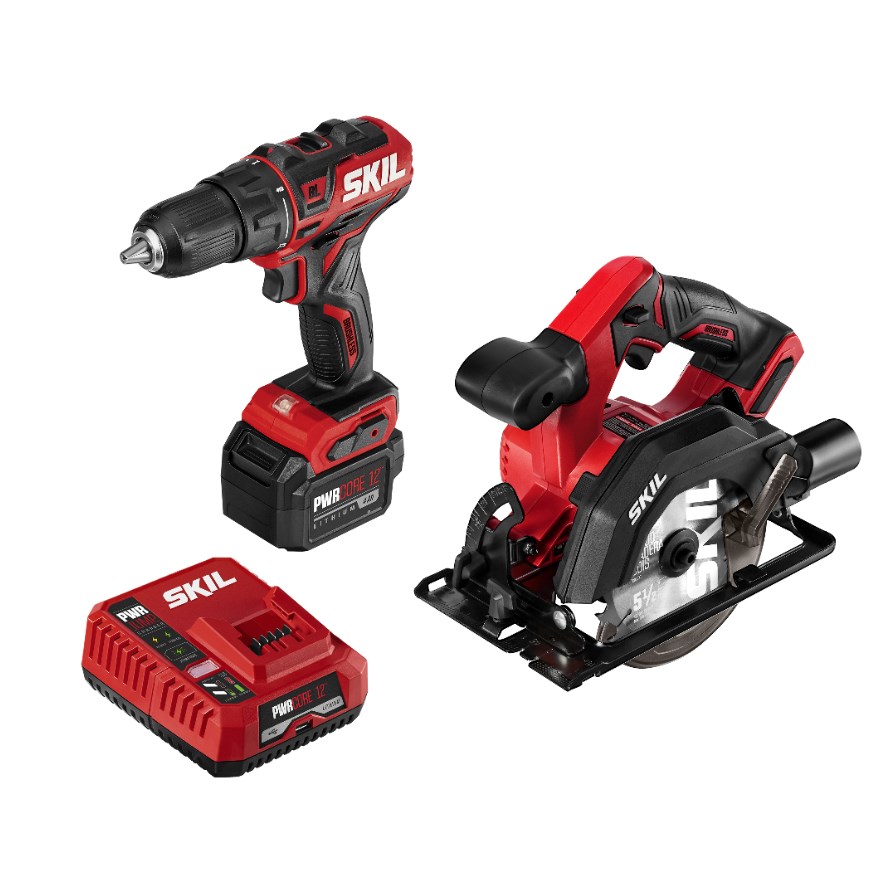 Skil PWRCORE 12™ 12V Brushless 2-Tool Kit: Drill Driver and