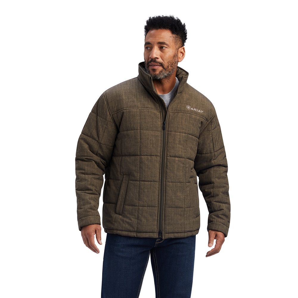 Ariat Men's Crius Insulated Jacket, Crocodile | Rural King