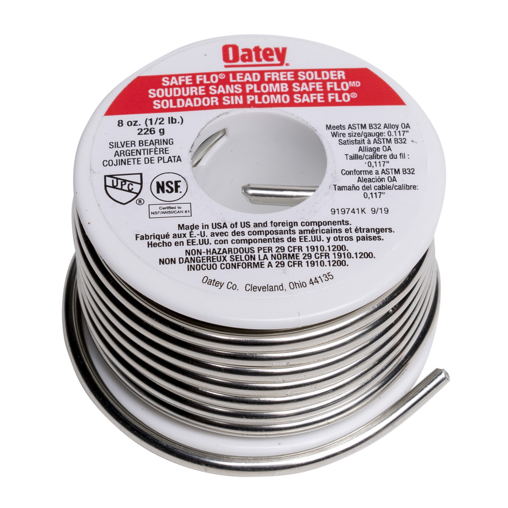 Oatey® 1/2 lb. SafeFlo® Silver Wire Solder 53064 Rural King