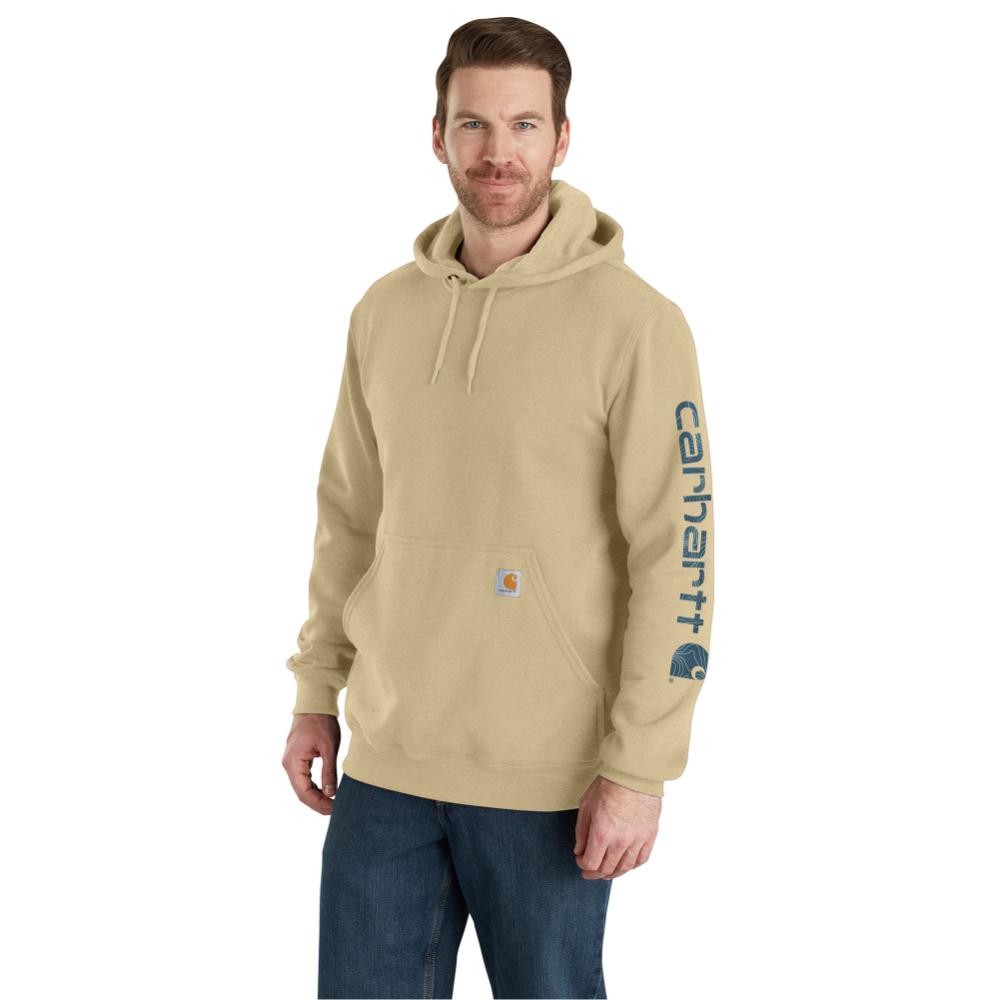 Carhartt® Men's Midweight Logo Sleeve Graphic Hooded