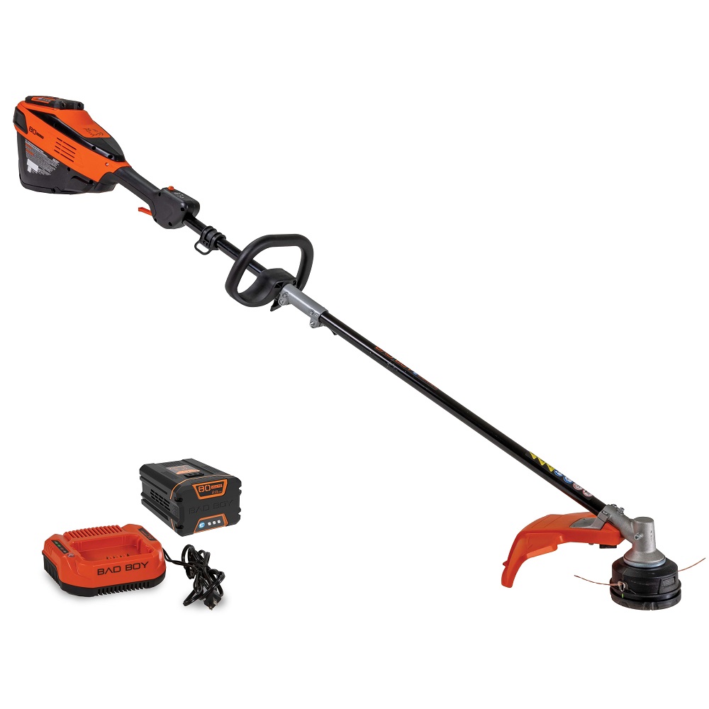 Bad Boy 80V Attachment Capable String Trimmer with Battery and Charger