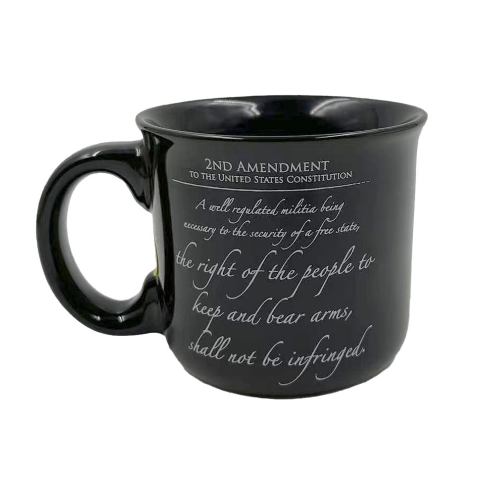 Cuppa 15 Oz Ceramic Mug With Gun Design Cuppa Second Amendment Rights  15-Ounce Coffee Mug With USP/MK23's Cuppa 15oz Ceramic Mug Microwave  Dishwasher Safe
