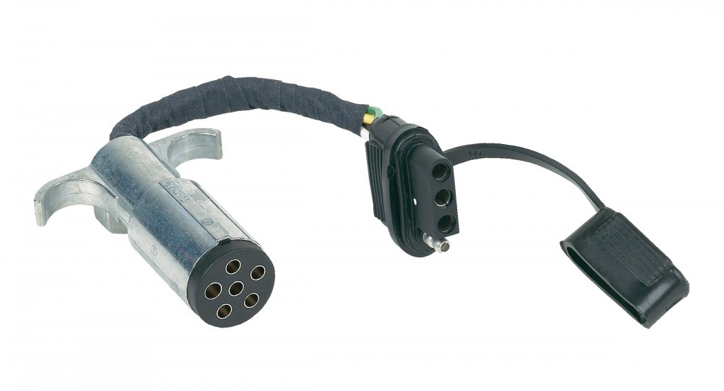 Hopkins Towing Solutions 6 Round to 4 Flat Adapter 47315 | Rural King