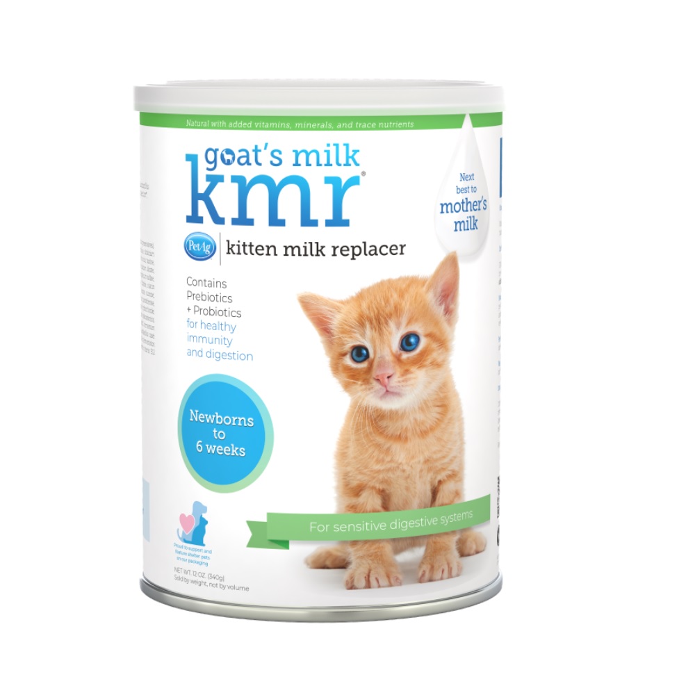 Goat's Milk KMR Kitten Milk Replacer Powder, 12 oz. Can Rural King