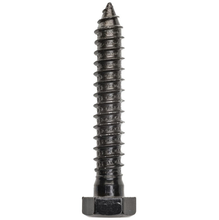 National Hardware V1863 Hex Head Lag Bolt in Black N179155 Rural King