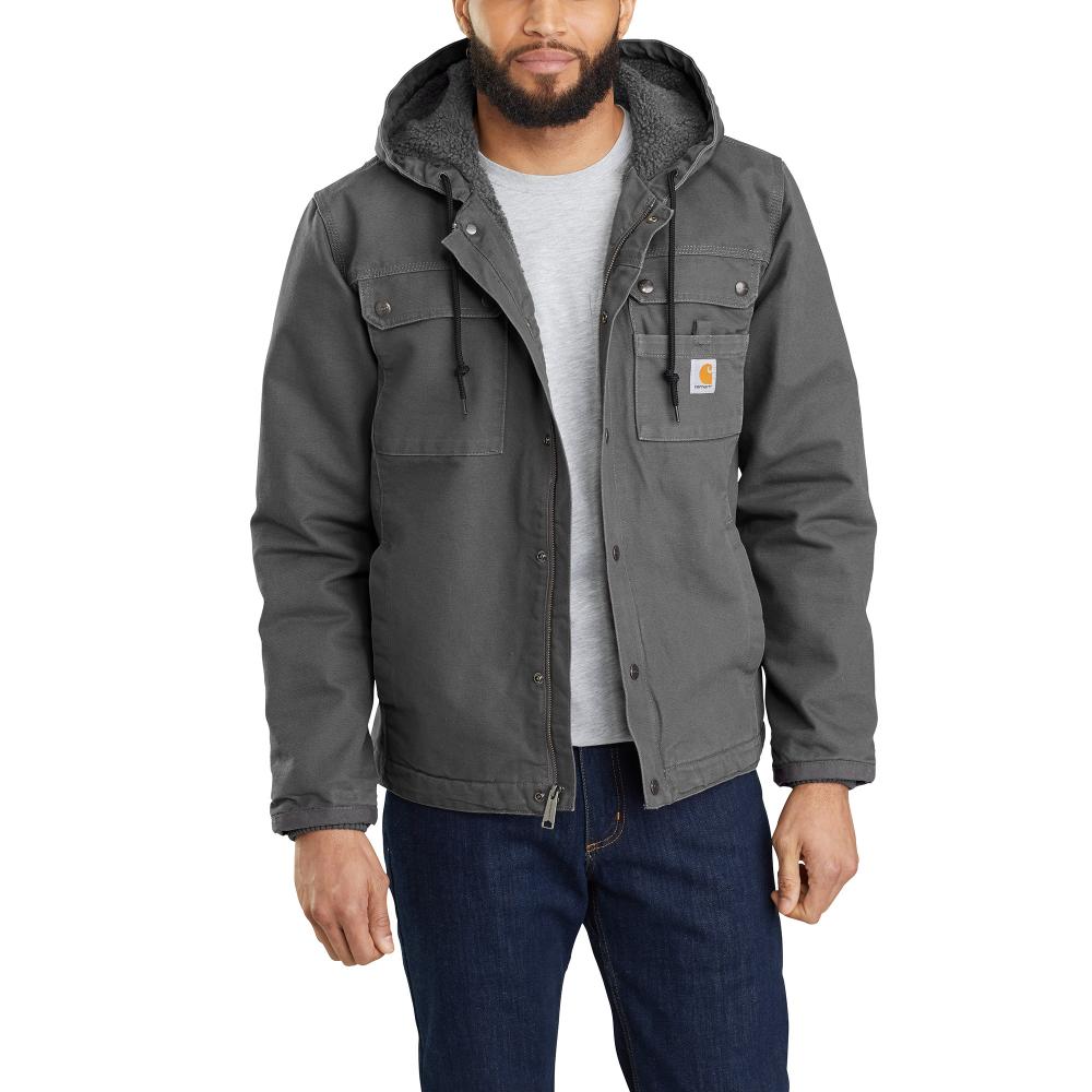 Carhartt® Men's Relaxed Fit Washed Duck Sherpa-Lined Utility