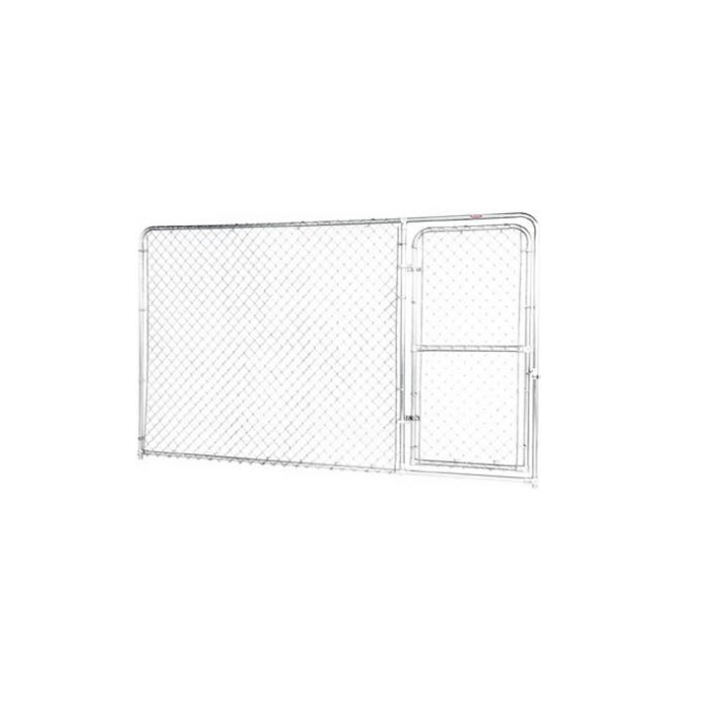 Stephens Pipe & Steel Dog Kennel Panel with Door 10 Foot x 6 Foot High