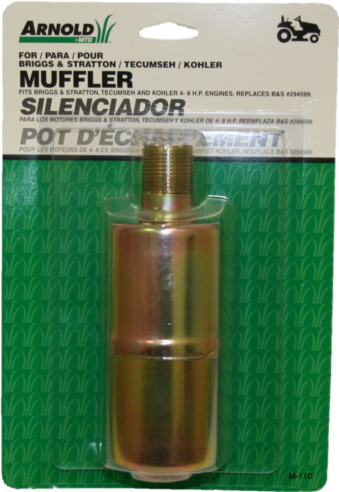Arnold Muffler for Briggs, Tecumseh, and Kohler M110 Rural King