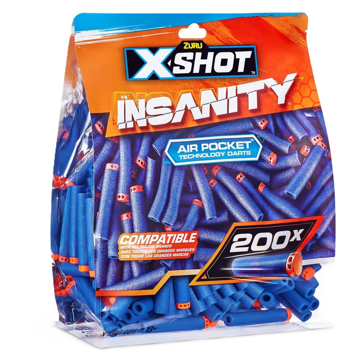 Zuru XSHOT Insanity 200 Dart Refill Pack | Rural King