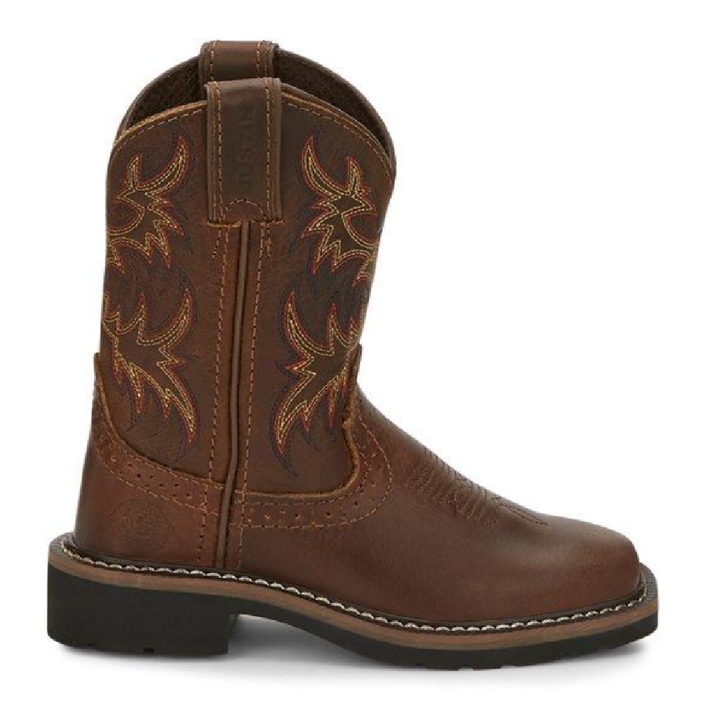Justin Boy's Cattleman Brown Western Boot SK4681 Rural King
